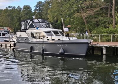 besondere Ferienunterkünfte, Boot Mira 2, Mecklenburgische Seenplatte